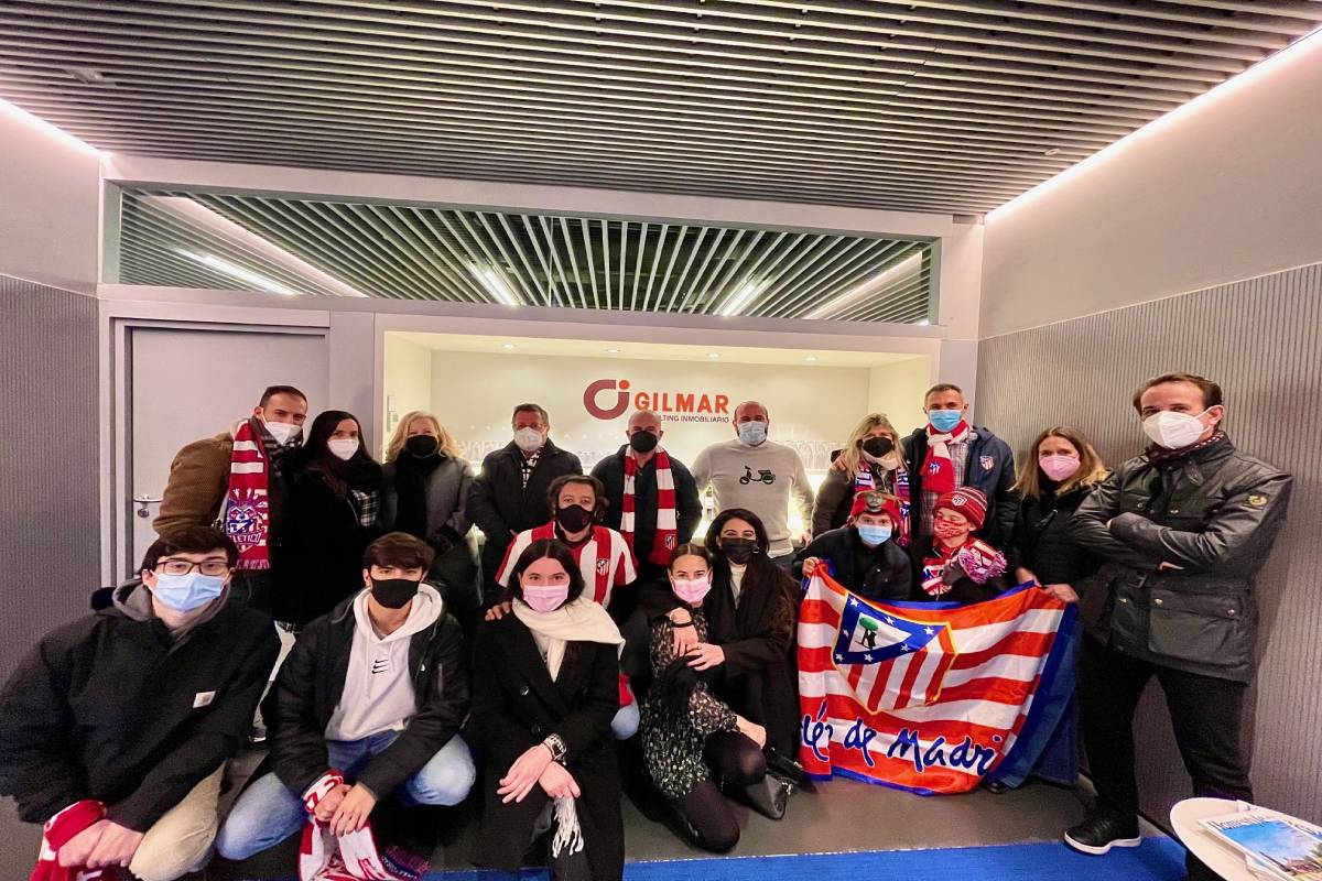 El Palco 54 de GILMAR vive la remontada histórica del Atlético de Madrid frente al Valencia