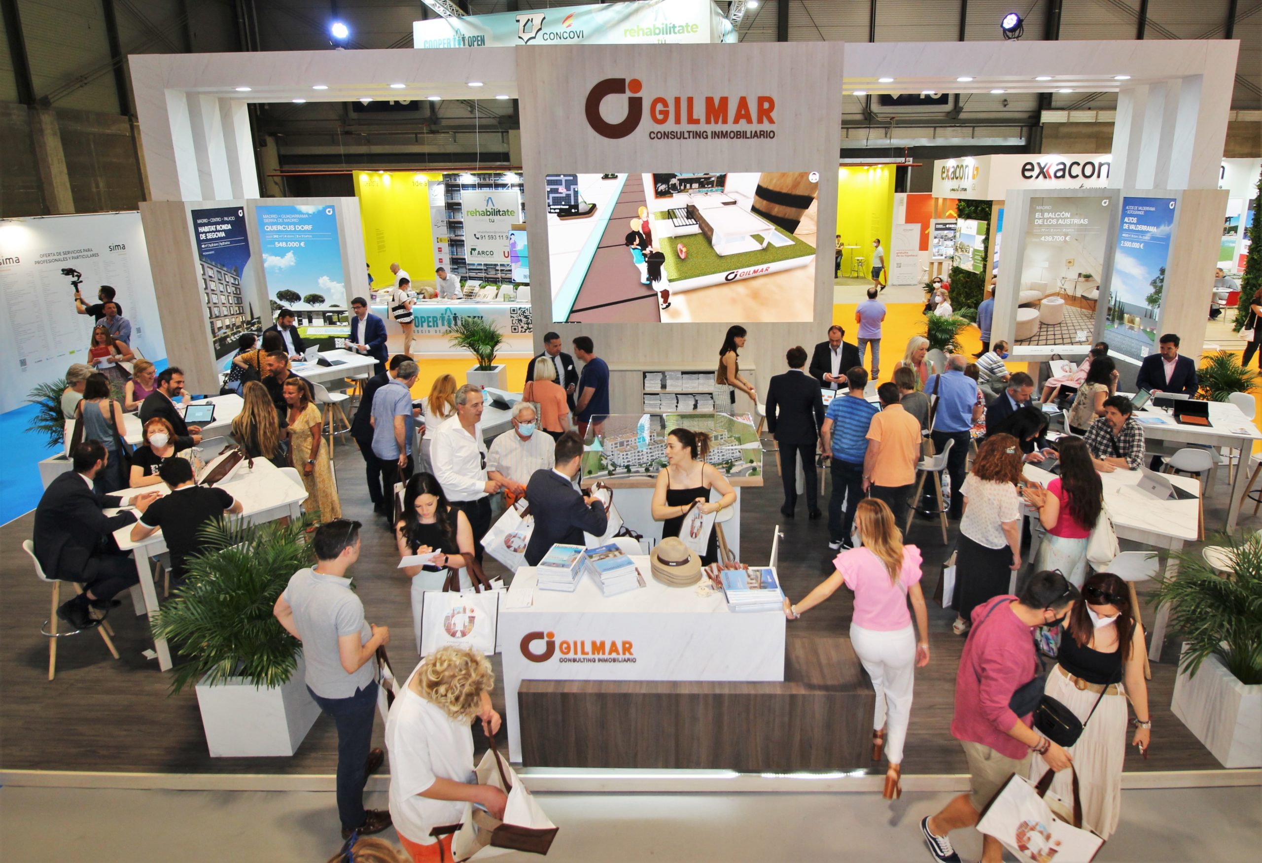 Stand de GILMAR en el Salón Inmobiliario de Madrid