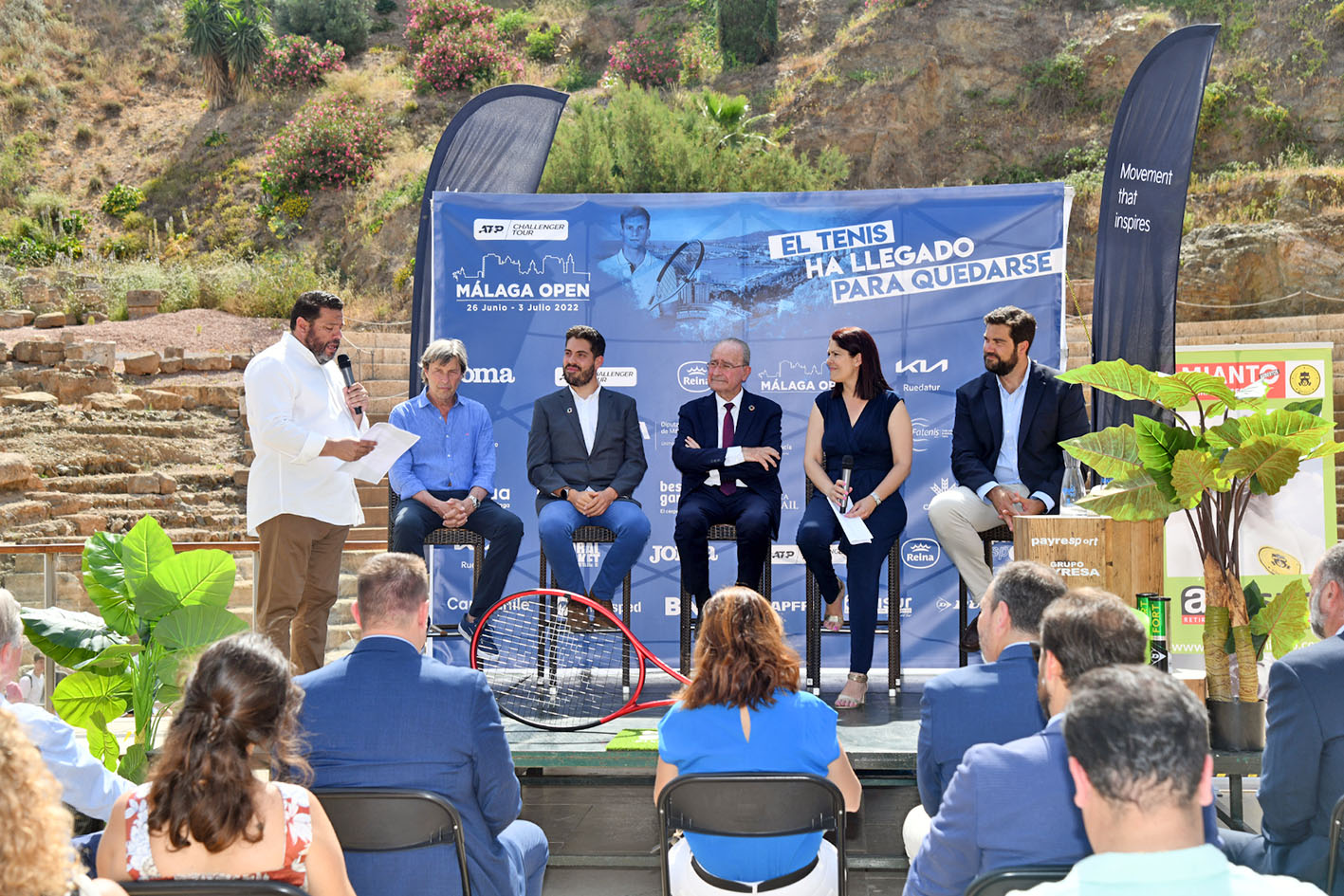 Acto de presentación del Málaga Open ATP Challenger