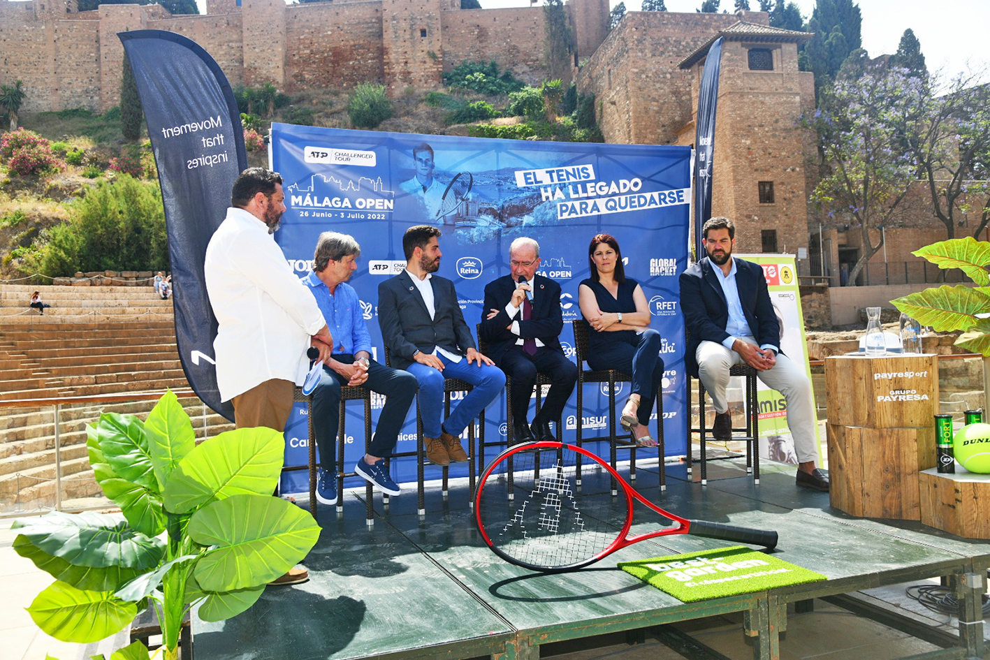 Intervención del alcalde Francisco de la Torre presentación del Málaga Open ATP Challenger