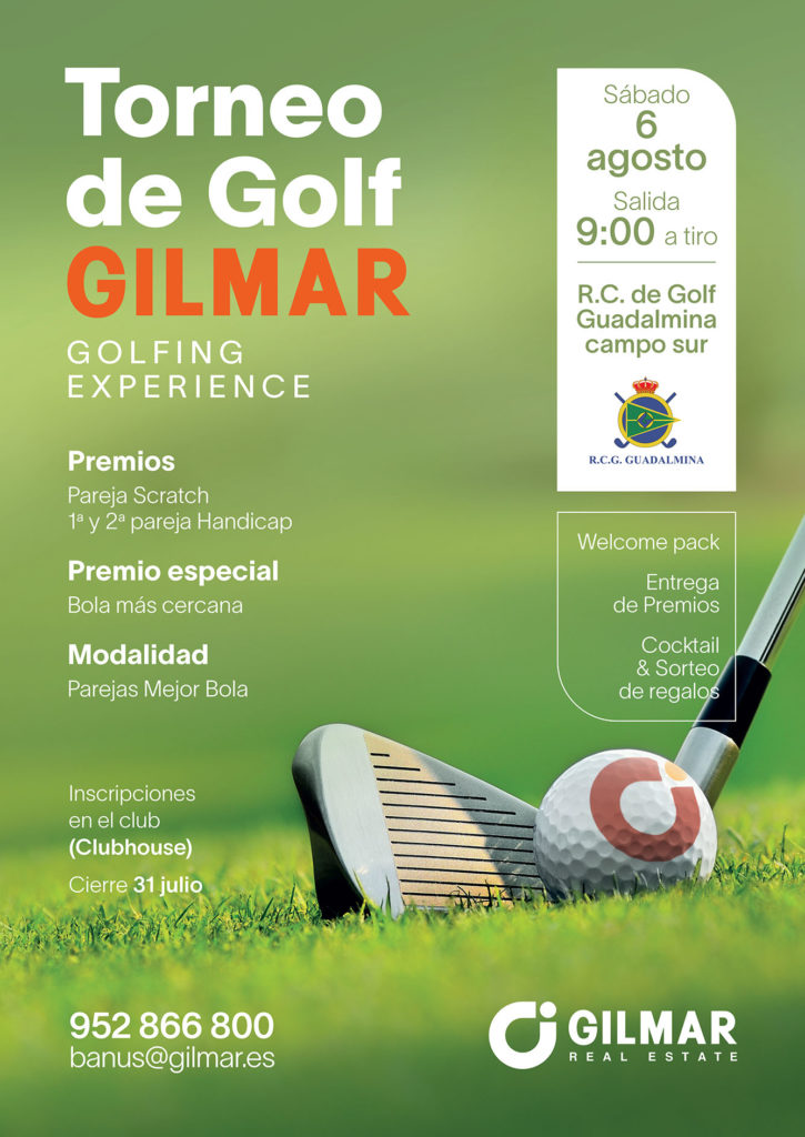 Ya puedes inscribirte en el Torneo de Golf GILMAR