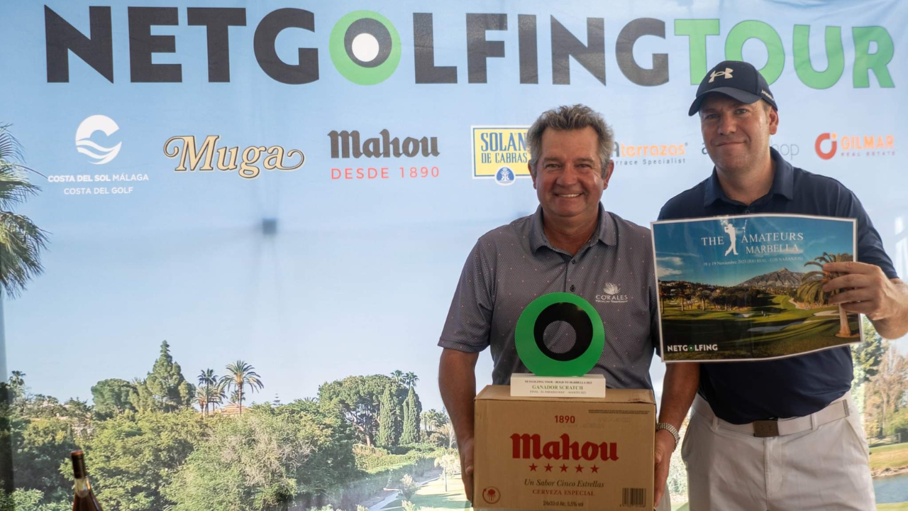 Ángel Hidalgo Ganador Final Netgolfing Tour ’23 Villa Padierna – Los Flamingos