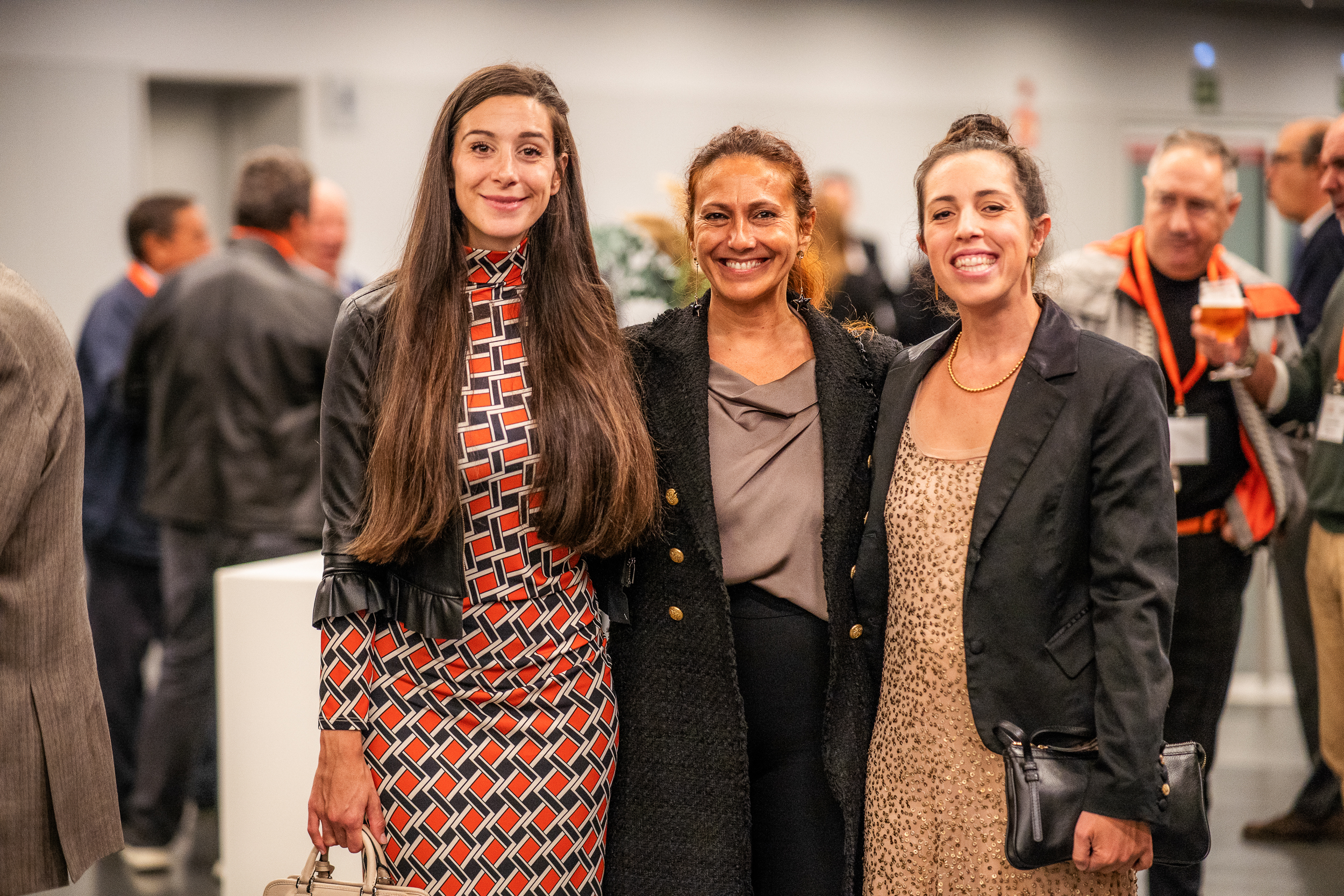 Rocío Gil y Begoña Ramírez de GILMAR con Beatriz Moro