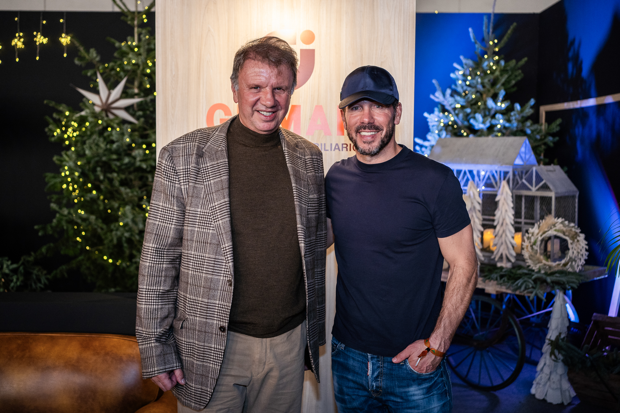 Jesús Gil con el Cholo Simeone