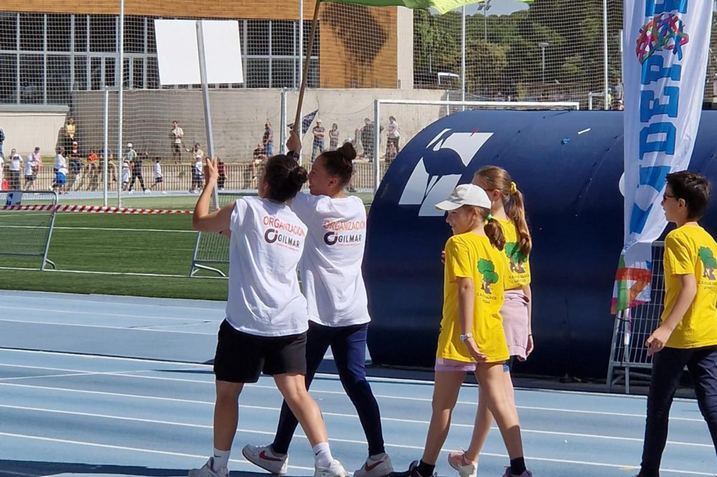 GILMAR con el deporte juvenil en Las Rozas