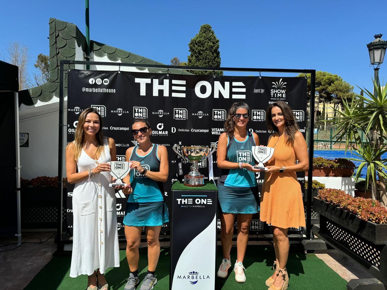 The One celebra la final de su torneo de pádel en Marbella